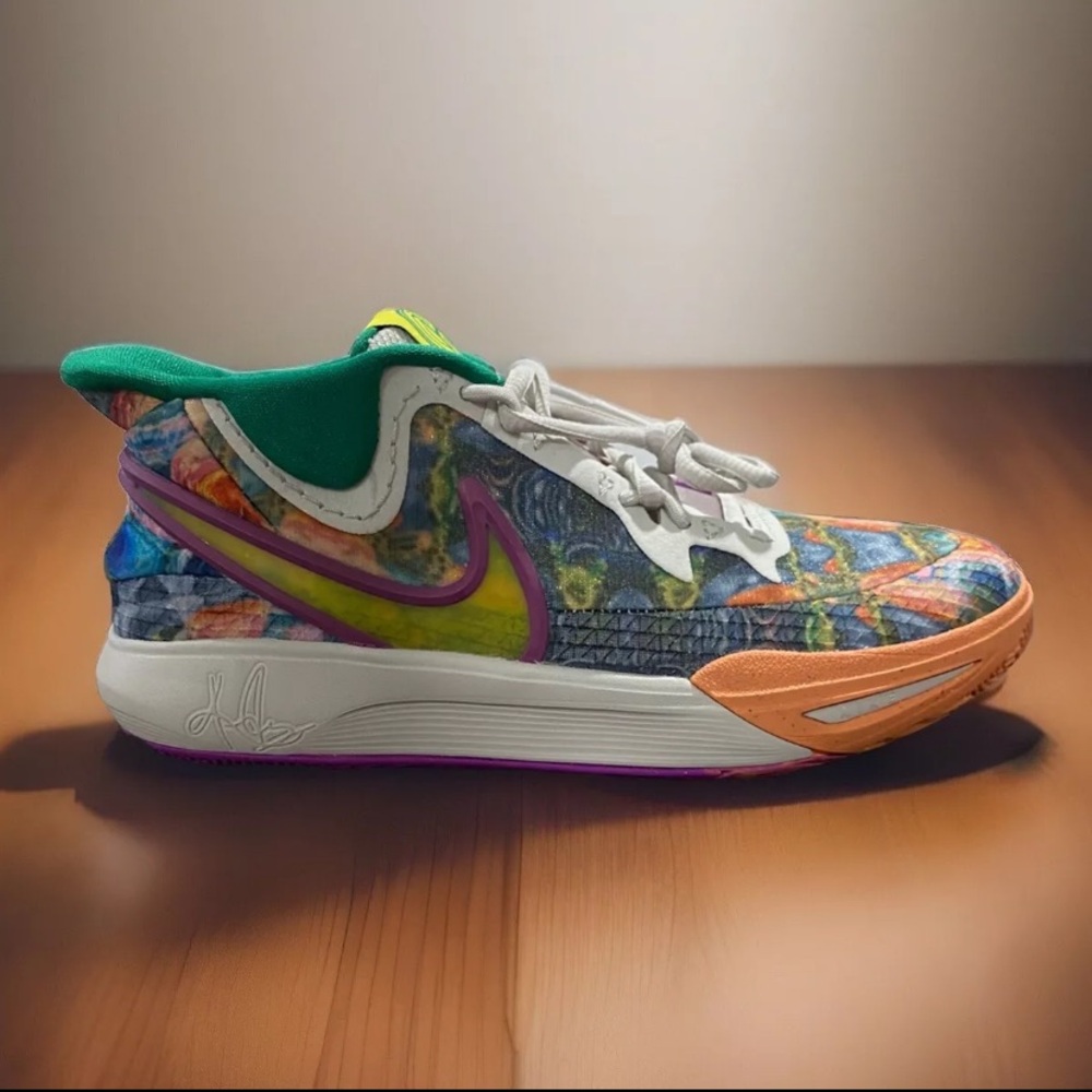 Size 7 (GS) - Nike Kyrie 8 GO Mid Circle of Life Multi Color Sneaker New